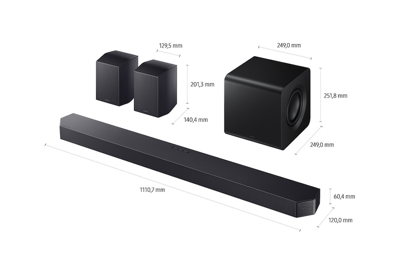 65 Zoll TV + Soundsystem