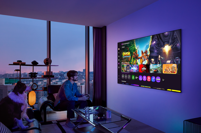 65 Zoll TV + Soundsystem
